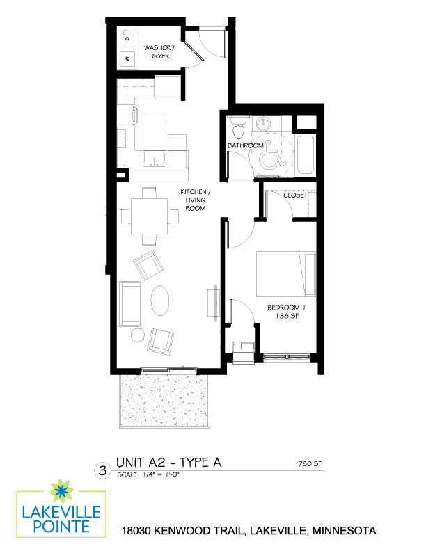 Floorplan - Lakeville Pointe Apartments