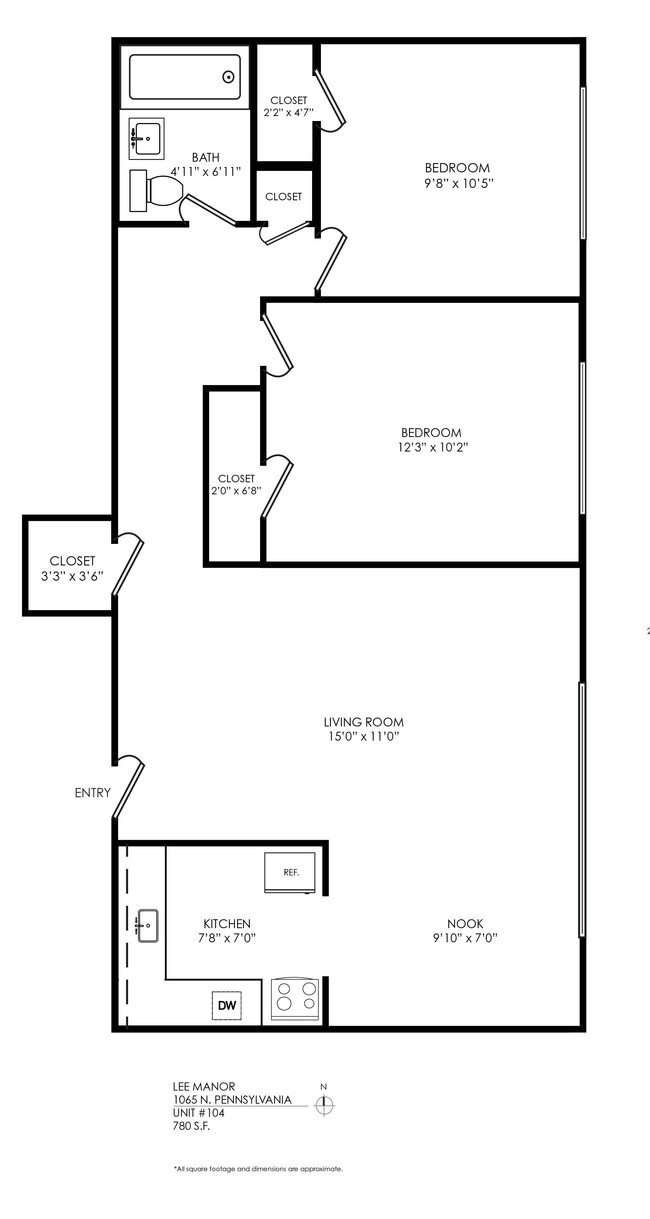 Floorplan - Lee Manor