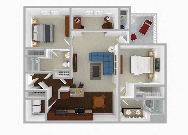 Floorplan - Luxe and Legends at Morganton Park Apartme...