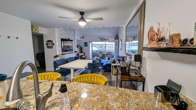 View from Kitchen - 1605 Hotel Cir S