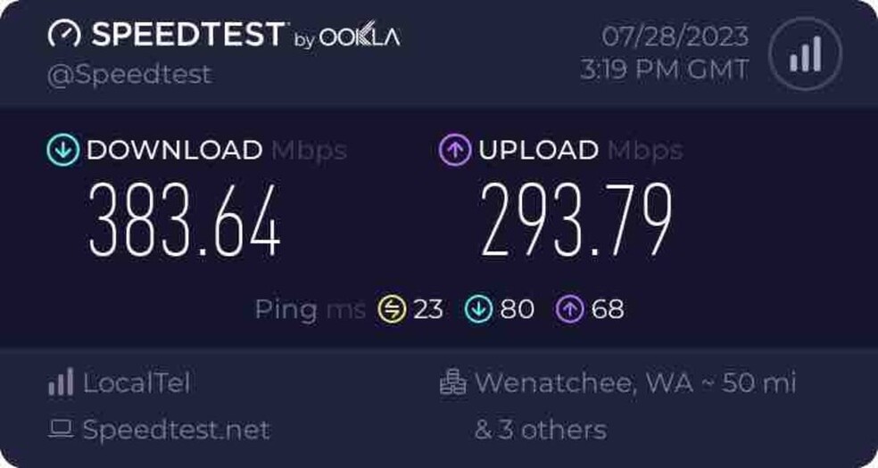 Fast fiber internet - 2365 Washington St