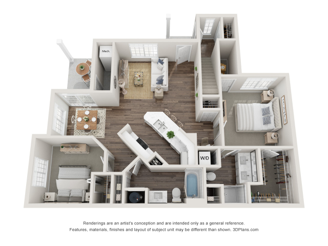 Floorplan - Farmington Lakes Apartments