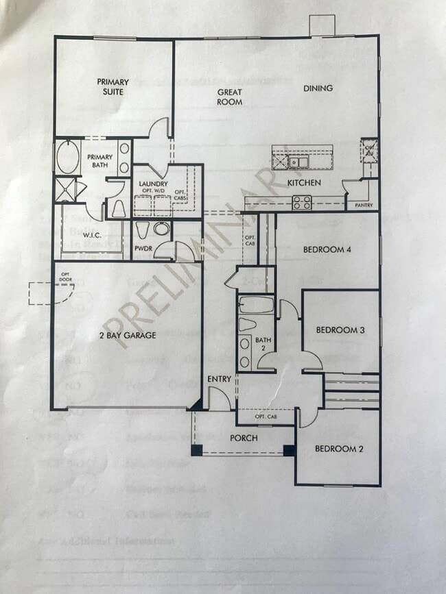 Building Photo - Beautiful New Single Family Home: single story 4 bed, 2.5 bath