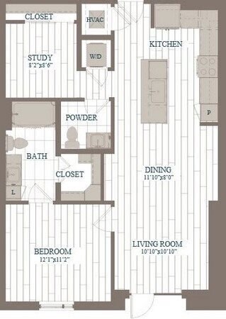 Floorplan - The Hudson