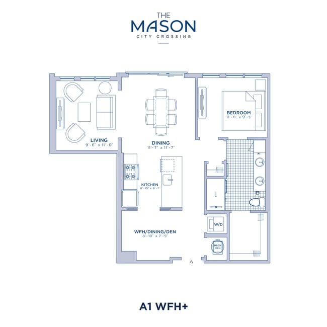 Floorplan - The Mason at City Crossing