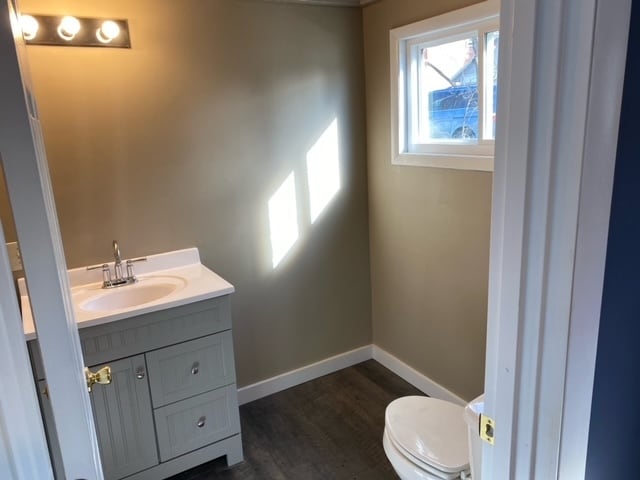1/2 Bath Downstairs - 54 N Shafer St