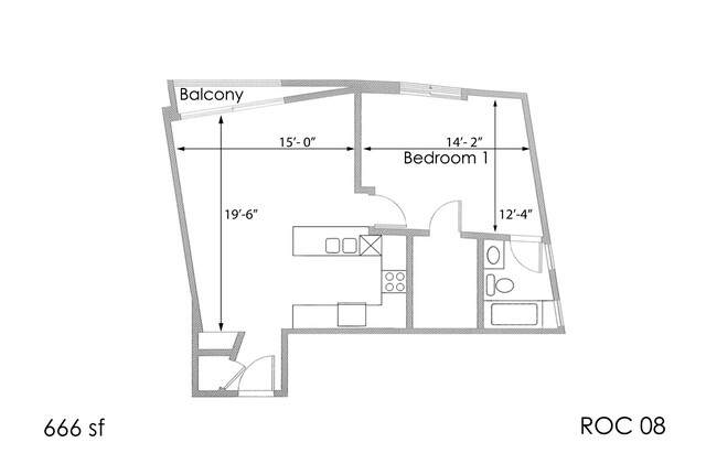 Floorplan - Park Rochester Apartments