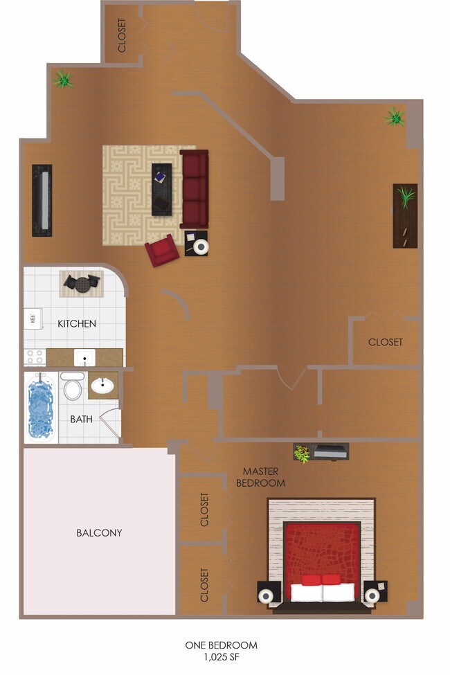 Floorplan - Indy Flats