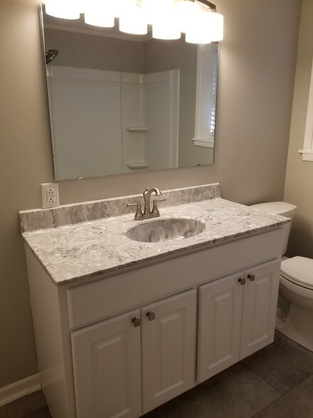 Marble vanity large mirror - 312 Harvey Cir