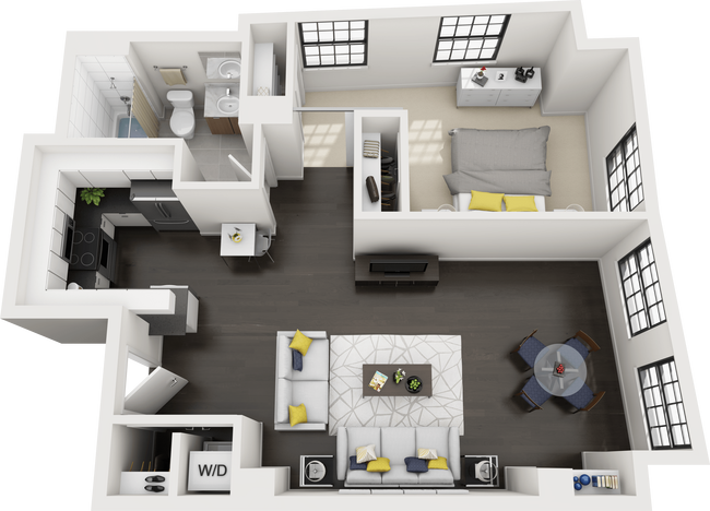 Floorplan - The Lofts at Atlantic Wharf