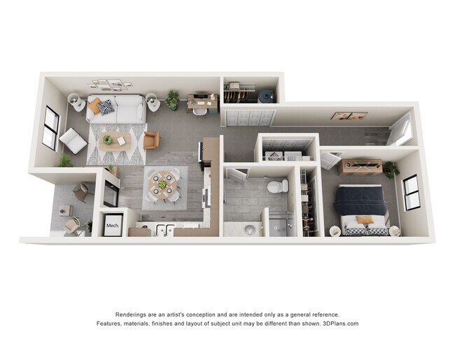 Floorplan - Valley Vue Apartments