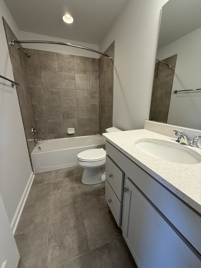 Upstairs, full bath with bedroom 2 and 3 - 5977 Cling Ln