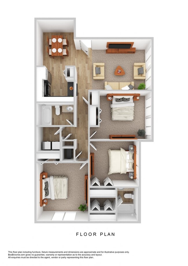 Floorplan - Ridgewood Apartments