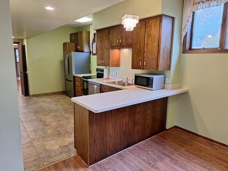 Kitchen standing in dining room - 9199 Jane Rd N