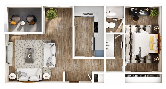 Floorplan - Indie Fairview