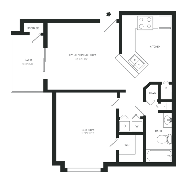 Floorplan - Tidewater at Atlantic Beach