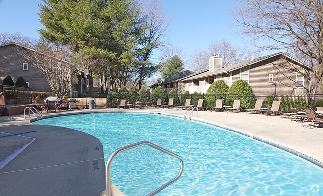 Pool and Apartment Buildings - Hunt Club Apartments, LLC