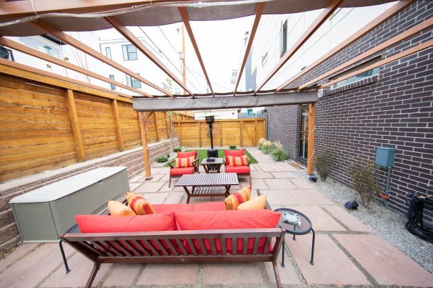 Back Patio - 1819 Irving St