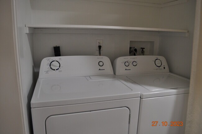 Full size Washer & Dryer in Bathroom - 206 Odoherty Rd
