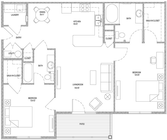 Floorplan - The Edge at Polaris