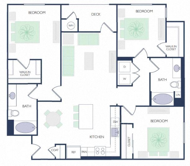 Floorplan - Marisol Apartments