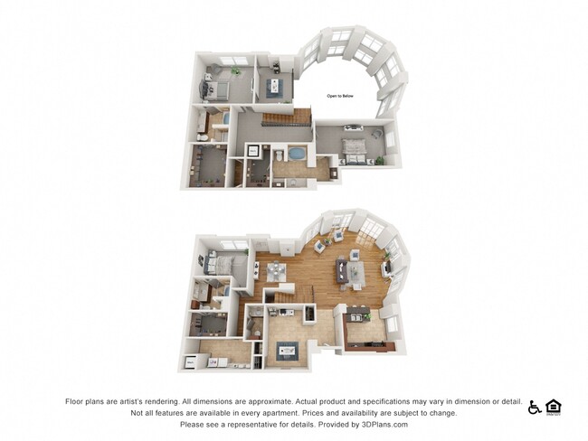 Floorplan - The Residence at Southpark