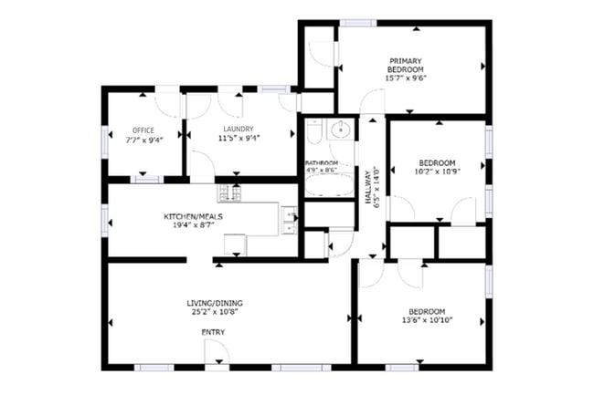 Building Photo - 3Bed/1Bath House at Chandler Blvd/McQueen Rd! Move-In Ready on 06/04/2026! -- NO HOA! RV GATE!