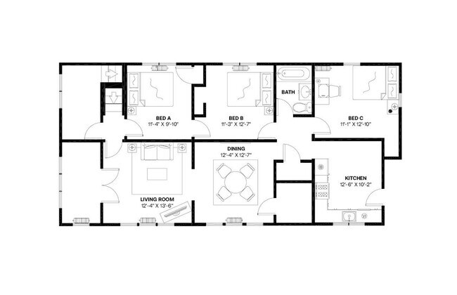 Building Photo - Room in Shared 5 bed/2 bath home