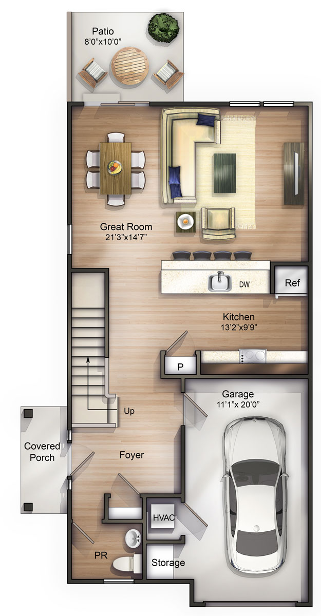 Floorplan - The Enclave at Winslow