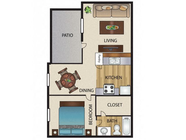 Floorplan - 5636 Apartment Homes