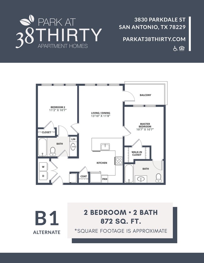 Floorplan - Park at 38Thirty