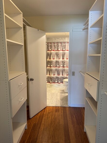Huge walk-in closet connect to bathroom - 51 Schuyler Ave