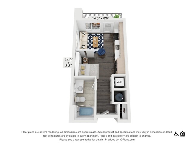 Floorplan - LoHi House Apartments