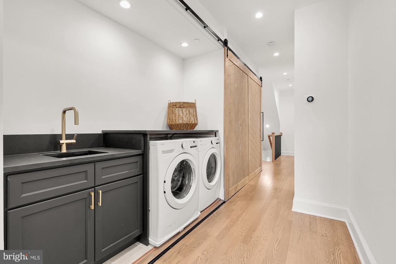 Full-sized LG washer + dryer - 70 Q St NW