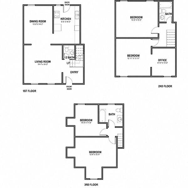 Floorplan - Walnut on Wightman