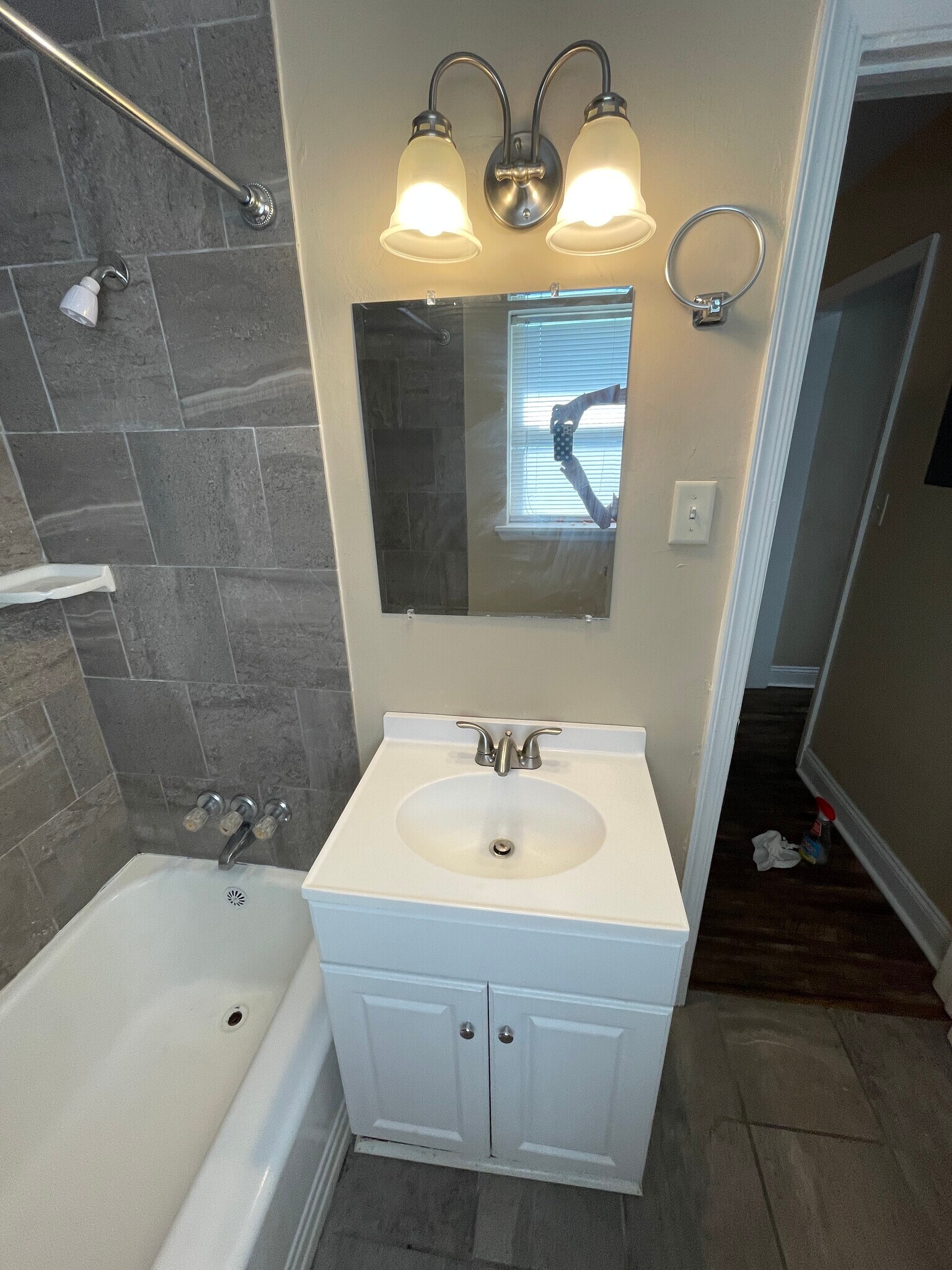 Bathroom View - 124 W 4th Ave