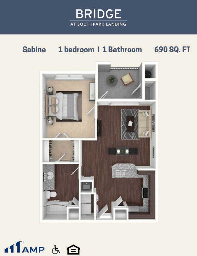 Floorplan - Bridge at Southpark Landing