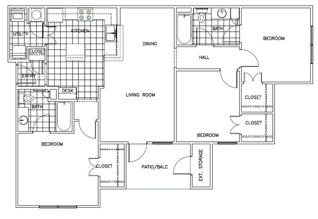 3BR/2BA - Terraces at Copper Leaf