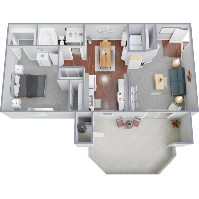 Floorplan - Soleil Apartments