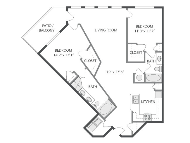 Floorplan - AMLI Lindbergh