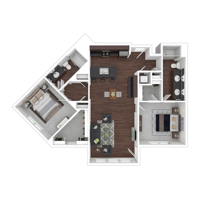 Floorplan - Cornerstone Apartments