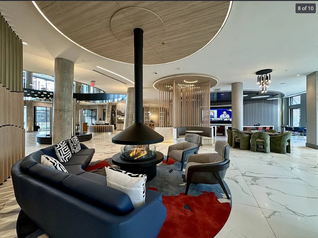 Lobby with poker table, pool table, golf simulator, movie theator - 806 Sadie Cir