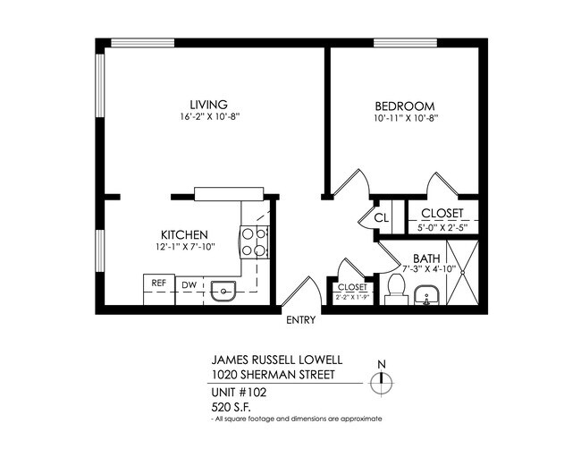 Floorplan - James Russell Lowell