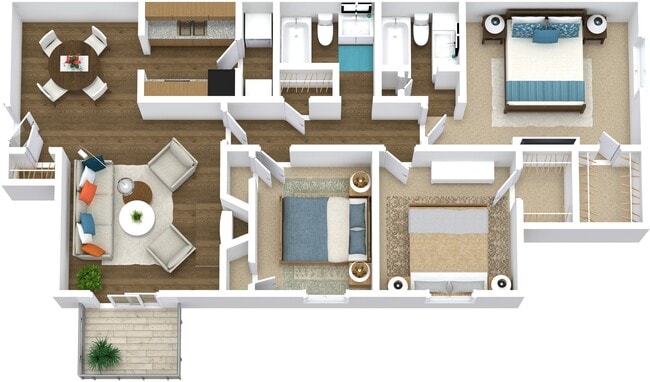 Floorplan - The Ridge on Spring Valley