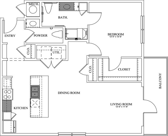 Floorplan - The Dorset