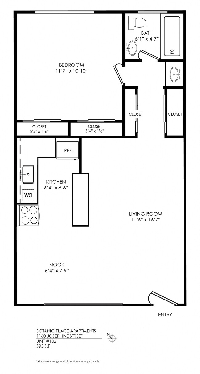 Floorplan - Botanic Place Apartments