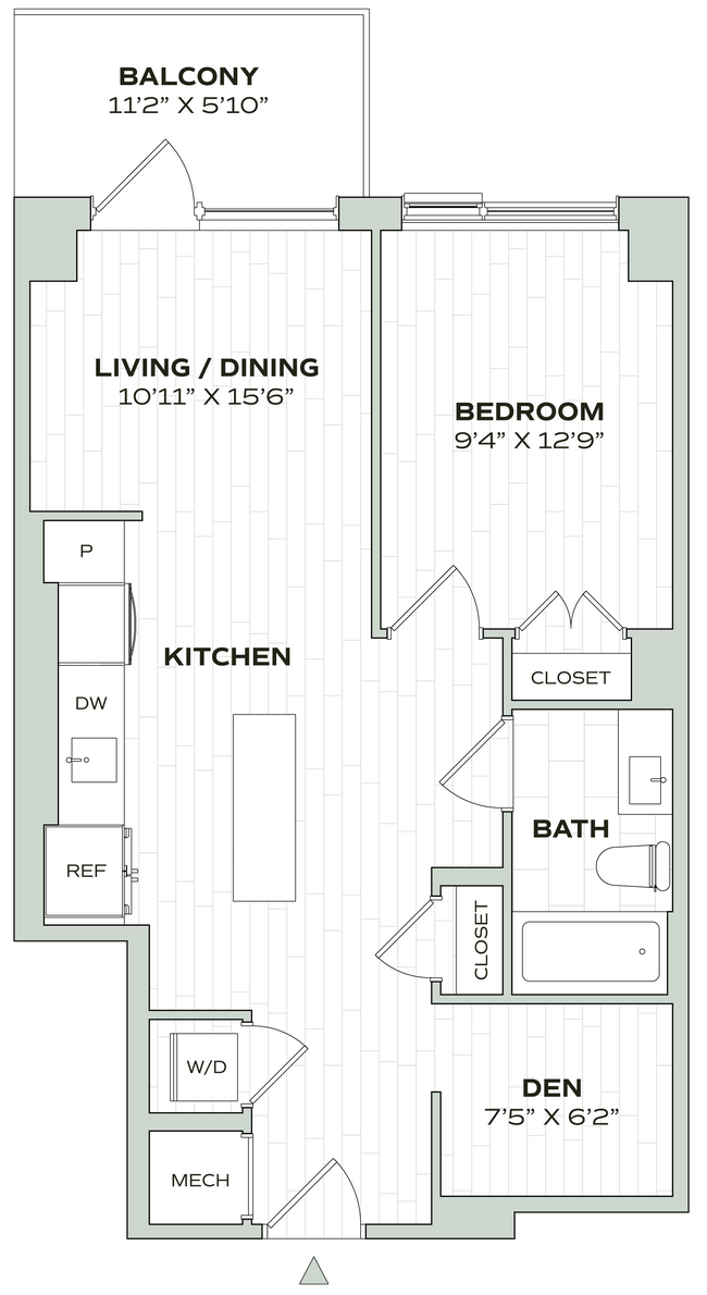 Floorplan - Alula at Bridge District