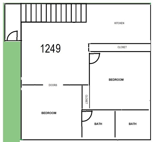 Upstairs Unit - 1243-1261 North Genesee Avenue