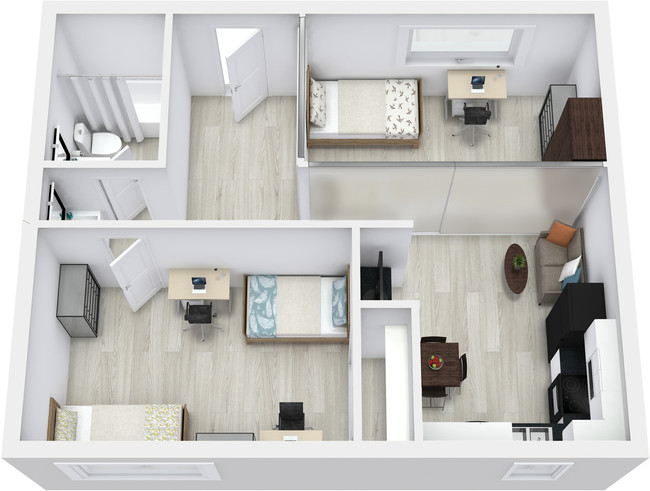 Floorplan - Capri Apartments at Isla Vista