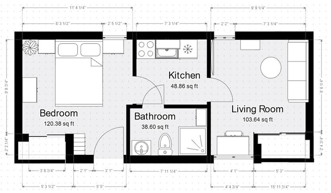 Floorplan - Campus Edge at SRU